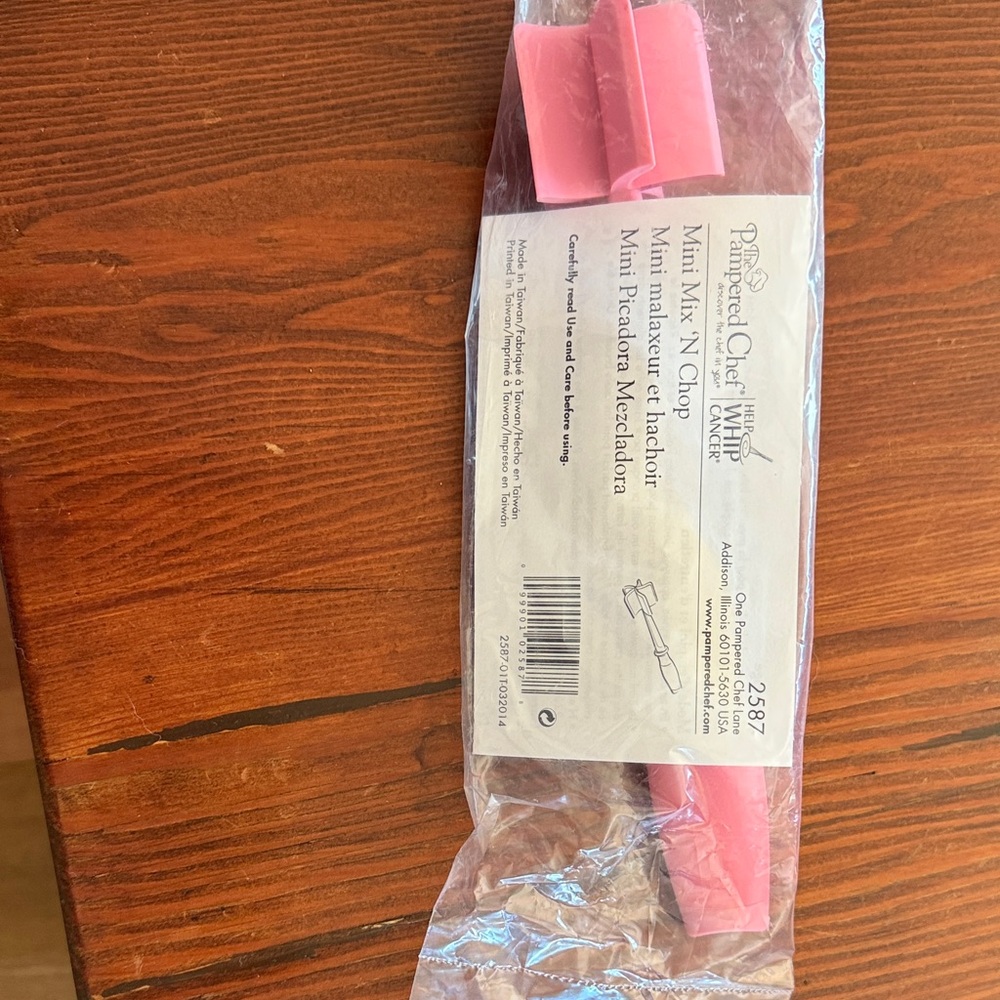 Pampered Chef Pink Mini Chopper